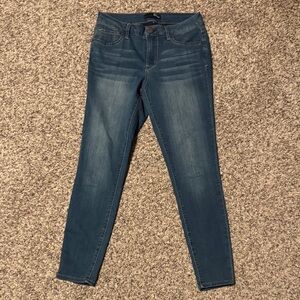 1822 Denim Women's Dark Blue Skinny Jeans